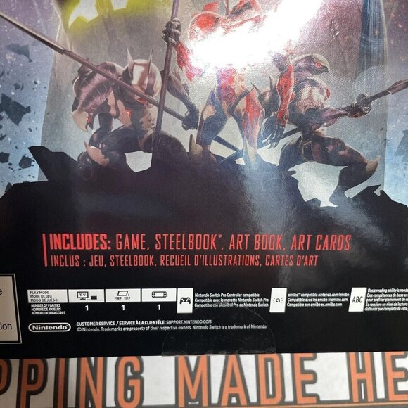 Metroid Dread Special Edition Nintendo Switch Limited Steelbook Art Cards Book - Picture 4 of 9